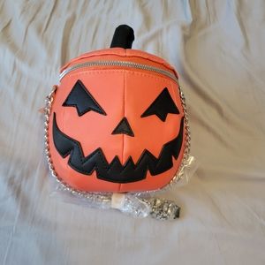 Hot topic jack-o-lantern purse
